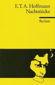 Cover of: Nachtstücke. by E. T. A. Hoffmann, Gerhard R. Kaiser
