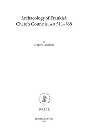 Cover of: Archaeology of Frankish Church Councils, AD 511-768