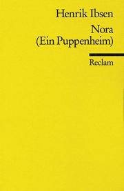 Cover of: Nora (Ein Puppenheim)