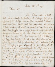 Cover of: Letter to his brother, Algernon Percy, about rebel army's plans to attack Boston