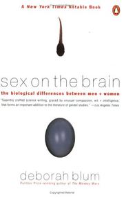 Cover of: Sex on the Brain by Deborah Blum