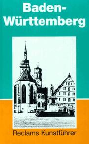 Cover of: Reclams Kunstführer Deutschland, Bd.2, Baden-Württemberg (Kunstdenkmäler und Museen)