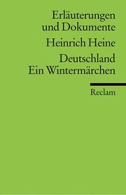 Cover of: Heinrich Heine--Deutschland, ein Wintermärchen