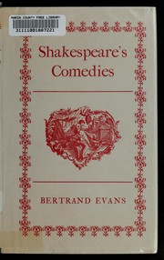 Cover of: Shakespeares̓ comedies