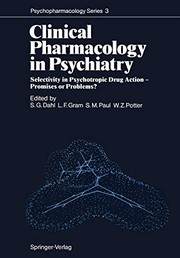 Clinical pharmacology in psychiatry by Lars F. Gram, L. F. Gram, L. P. Balant, Herbert Y. Meltzer