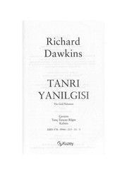 Cover of: Tanrı yanılgısı by Richard Dawkins