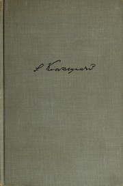 Cover of: Sören Kierkegaard by Johannes Edouard Hohlenberg