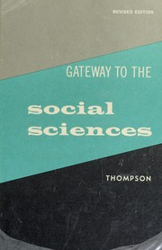 Cover of: Gateway to the social sciences.