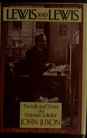 Cover of: Lewis and Lewis