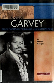 Cover of: Marcus Garvey by Brenda Haugen