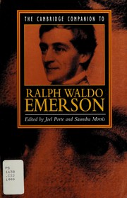 The Cambridge companion to Ralph Waldo Emerson by Joel Porte