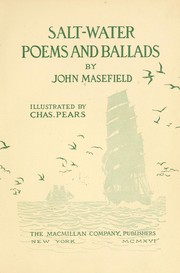 Cover of: Salt-water Poems and Ballads