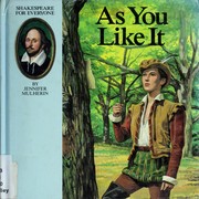 Cover of: As you like it