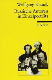 Cover of: Russische Autoren in Einzelporträts