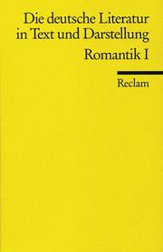 Cover of: Romantik. by Hans-Jürgen Schmitt