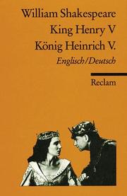 Cover of: King Henry V by William Shakespeare