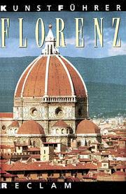 Cover of: Kunstführer Florenz. by Manfred Wundram