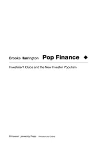 Cover of: Pop finance by Brooke Harrington