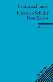 Friedrich Schiller, Don Karlos