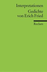 Cover of: Gedichte von Erich Fried