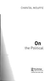 Cover of: ON THE POLITICAL.