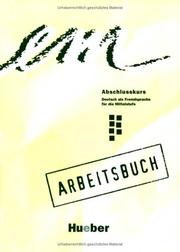 Cover of: em Abschlusskurs - Arbeitsbuch by Michaela Perlmann-Balme, Susanne Schwalb, Dörte Weers