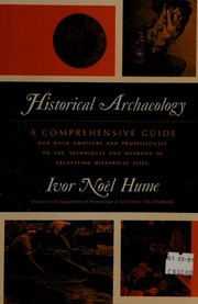 Cover of: Historical archaeology.
