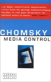 Media Control. Von Macht und Medien by Noam Chomsky