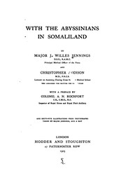 Cover of: With the Abyssinians in Somaliland by James Willes Jennings