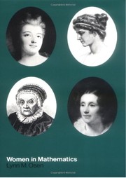 Cover of: Women in mathematics by Lynn M. Osen