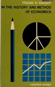 Cover of: On the history and method of economics: selected essays.