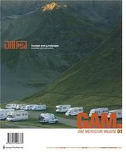 Cover of: GAM 01. Tourismus und Landschaft / Tourism and Landscape: Graz Architektur Magazin / Graz Architecture Magazine