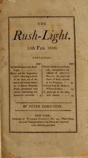 The rush-light by William Cobbett