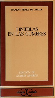 Cover of: Tinieblas en las cumbres by Ramón Pérez de Ayala