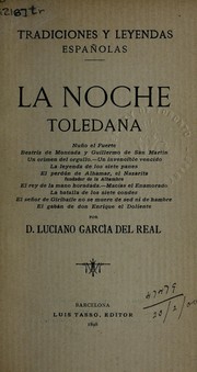 Cover of: Tradiciones y Leyendas españolas. by Luciano García del Real