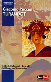 Cover of: Turandot. Textbuch Italienisch/ Deutsch.