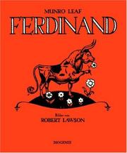 Cover of: Ferdinand der Stier. by Munro Leaf, Robert Lawson