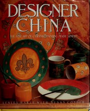 Designer china by Lesley Harle, Susan Conder