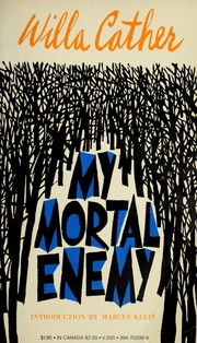 Cover of: MY MORTAL ENEMY V200