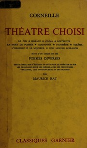 Cover of: Théatre choisi by Pierre Corneille