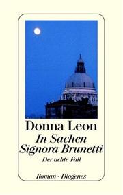 Cover of: In Sachen Signora Brunetti. Der achte Fall.