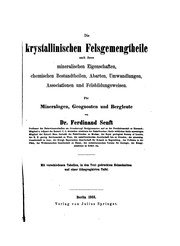 Cover of: Die krystallinischen Felsgemengtheile