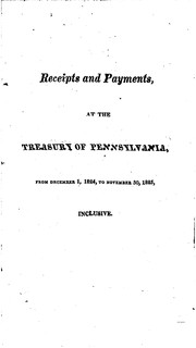 Cover of: Report of the State Treasurer on the Finances