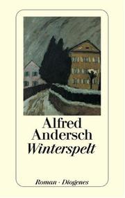 Cover of: Winterspelt by Alfred Andersch, Alfred Andersch