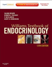 Cover of: Williams textbook of endocrinology by Shlomo Melmed