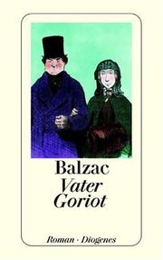 Cover of: Vater Goriot. by Honoré de Balzac
