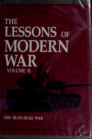 Lessons of Modern War by Anthony H. Cordesman, Abraham R. Wagner