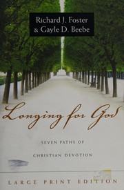 Cover of: Longing for God by Richard J. Foster