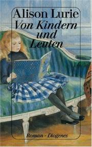 Cover of: Von Kindern und Leuten.