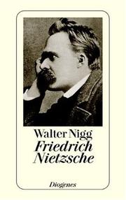 Cover of: Friedrich Nietzsche.